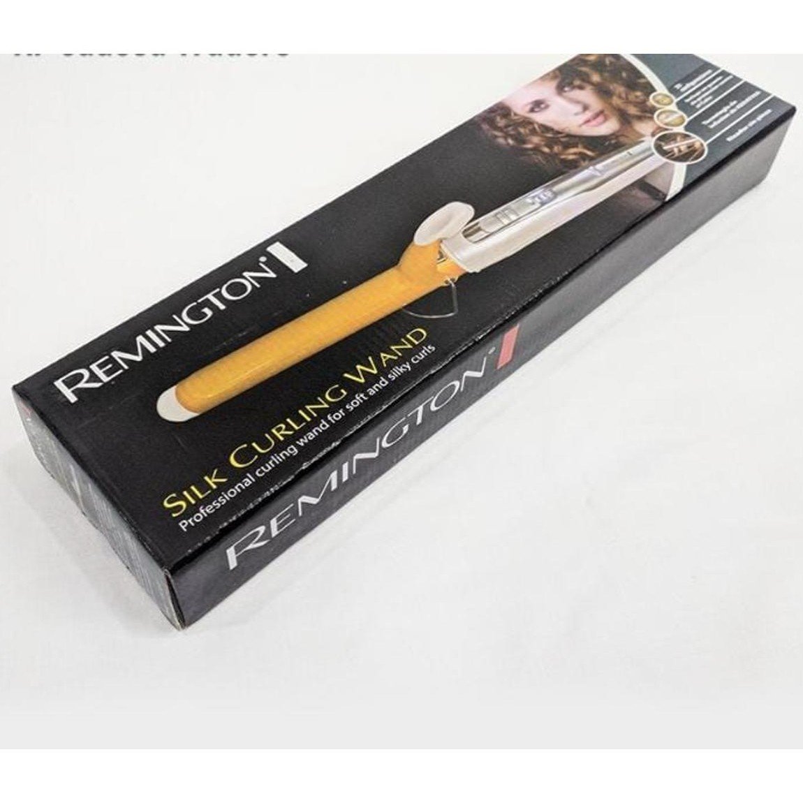 Remington Silk Curling Wand Professional | Soft & Silky Curls | Ceramic Coated Curling Iron | Hair Curler For Women | Salon Quality Curls at Home